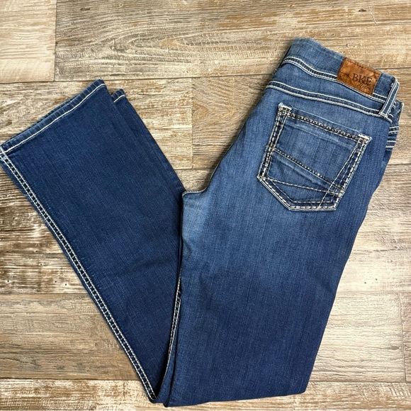 BKE Denim - BKE Women's Boot Cut Jeans in Classic Blue